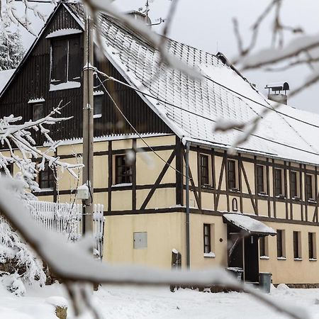 Chalupa Hrázděnka v Krušných horách Horní Blatná Exterior foto