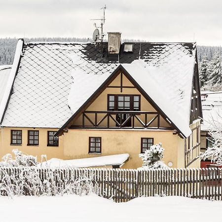 Chalupa Hrázděnka v Krušných horách Horní Blatná Exterior foto